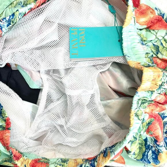 NWT Posh Peanut Lucia Fruit Print Men’s Swim Trunks Size 2XL - Picture 6 of 6